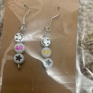 Colorful Beaded Kids Earrings